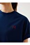 Aura Oversize T-Shirt Navy Blue - 3