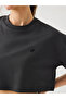 Aura Crop T-Shirt Anthracite - 4