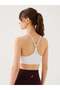 Pine adjustable thin strap bra white - 2