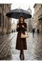 Camel Patent Leather Shoulder Bag - 2