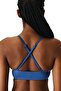 Blue Hannah Push up Bralet Bikini Top - 2