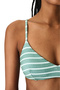 Maela Striped Textured Bikini Top - 3