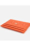 Women's Leather Orange Card Holder - 4