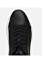 Men's Leather Black High-Sole Casual Shoes - 5