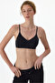 Traceless Black 24 Hours Removable Padded Bra
