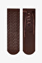 Coffee Melange Bowtie Colosio Bow Patterned Socks - 2
