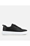 Men's Leather Black Flat Casual Shoes