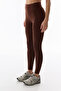 Brown Core Flow Leggings - 2