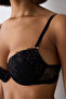 Wow Broidery Black Bra - 4