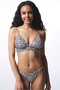 Leopard Patterned Leo Brazilian Bikini Bottom - 3