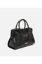 Women's Leather Black Shoulder Bag - 3