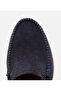 Men's Suede Leather Navy Blue Light Sole Loafer - 4