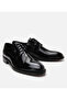 Men's Patent Leather Black Stylish Classic Shoes - 2