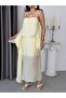 Women's Adjustable Strap Loose Standard Size Dress with Cape - 3