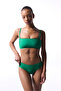 Green Holly Strapless Bikini Top - 3