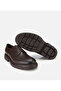 Men's Leather Brown Thick-Soled Casual Shoes - 6