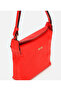 Women's Leather Red Adjustable Strap Shoulder Bag - 5