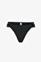 Black Hipkini Low Waist Bikini Bottom - 4