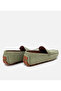 Men's Nubuck Leather Green Light Sole Casual Loafer - 5