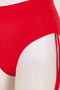 Red High Ring Bikini Bottom - 6