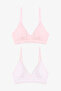 My First Bra Gingham Multicolor 2-Piece Bra