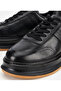 Men's Leather Black Soft Textured Casual Shoes - 3