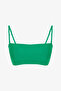 Green Holly Strapless Bikini Top - 5