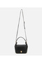 Women's Leather Black Lock Detailed Shoulder Bag - 2