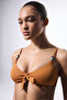 Caramel Lori Triangle Bikini Top - 3