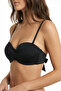 Black Strapless Cup Bikini Top - 3