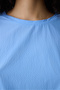 Blue Back Detailed T-Shirt - 4