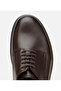 Men's Leather Brown Thick-Soled Casual Shoes - 5