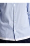 Regular Fit Cotton Long Sleeve Buttoned Classic Collar Striped Shirt - 5