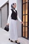 Black Scuba Vest - with Pocket Detail and Buttons - 5
