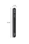 Prosthetic Nail Paper File, 100/180 Flat Oval Black Nail File - 4