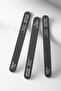 Prosthetic Nail Paper File, 100/180 Flat Oval Black Nail File - 5