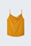 Strappy Collared Blouse - Safran - 5