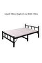 Durable Metal Platform Bed Frame - 4
