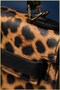 Women's Mini Leopard Lock Closure Baguette Bag - 8