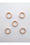 Mini Wooden Ring 5 Pieces (3cm) (pacifier strap) - 4