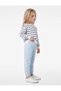Cotton Shaped Jogger Sweatpants with Bowknot and Elastic Waistband - 2