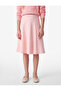 Pleated Basic Midi Skirt - 4