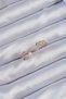 Xuping Rose Color Zircon Stone Waterway Earrings - 2