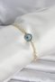 Brass Gold Color Evil Eye Model Women's Bracelet