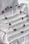 316L Steel Silver Color Chain Brown Natural Stone Model Women's Necklace - 2