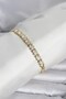 Xuping Model Zircon Stone Gold Color Women's Bracelet