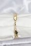 316L Steel Gold Color Sequin Chain Model Women's Bracelet - 2