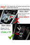 Audi A3 Carbon Pattern Accessory Trim - A3 8Y Center Panel Trim - 2
