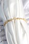 Brass Gold Color Heart Model Women's Bracelet - 2