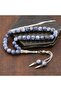​ Natural Stone Metal Tassel Sodalite Stone Prayer Beads - 2